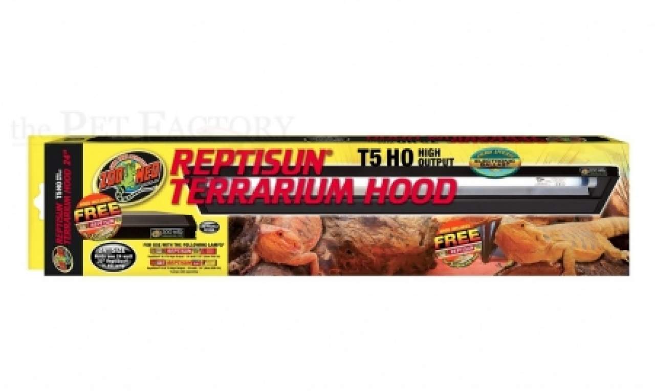 ReptiSun T5 Terrarium Hood – Zoo Med UVB-Lampe